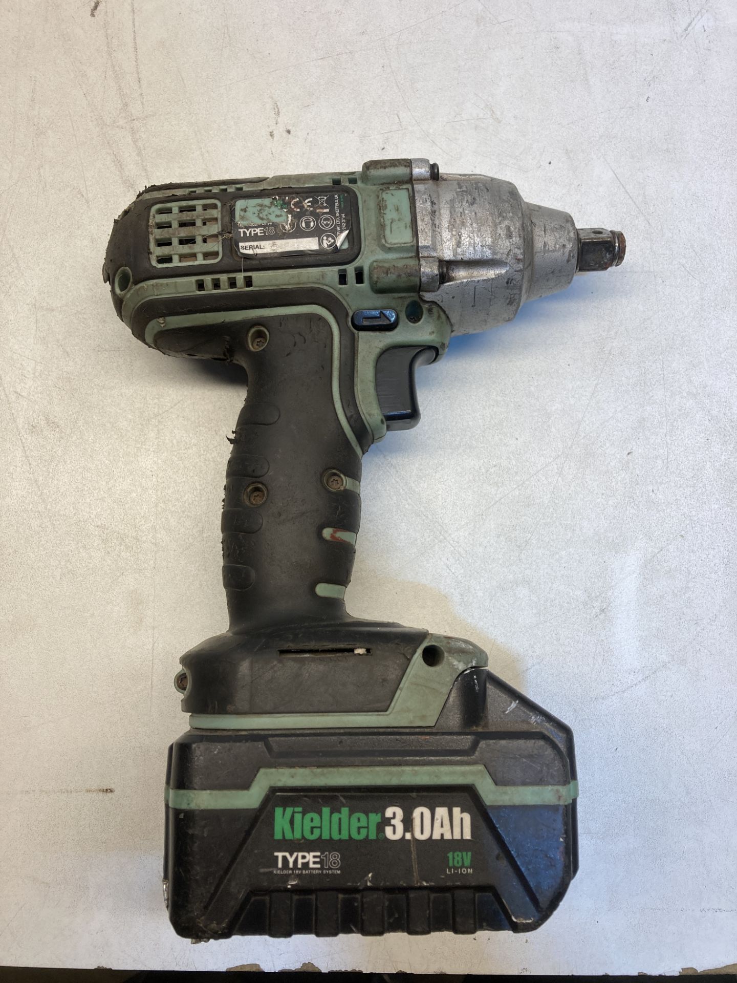 Kielder Type 18 Impact Wrench W/ 2 x Batteries & Charger| 1/2'' | 18v - Image 3 of 5