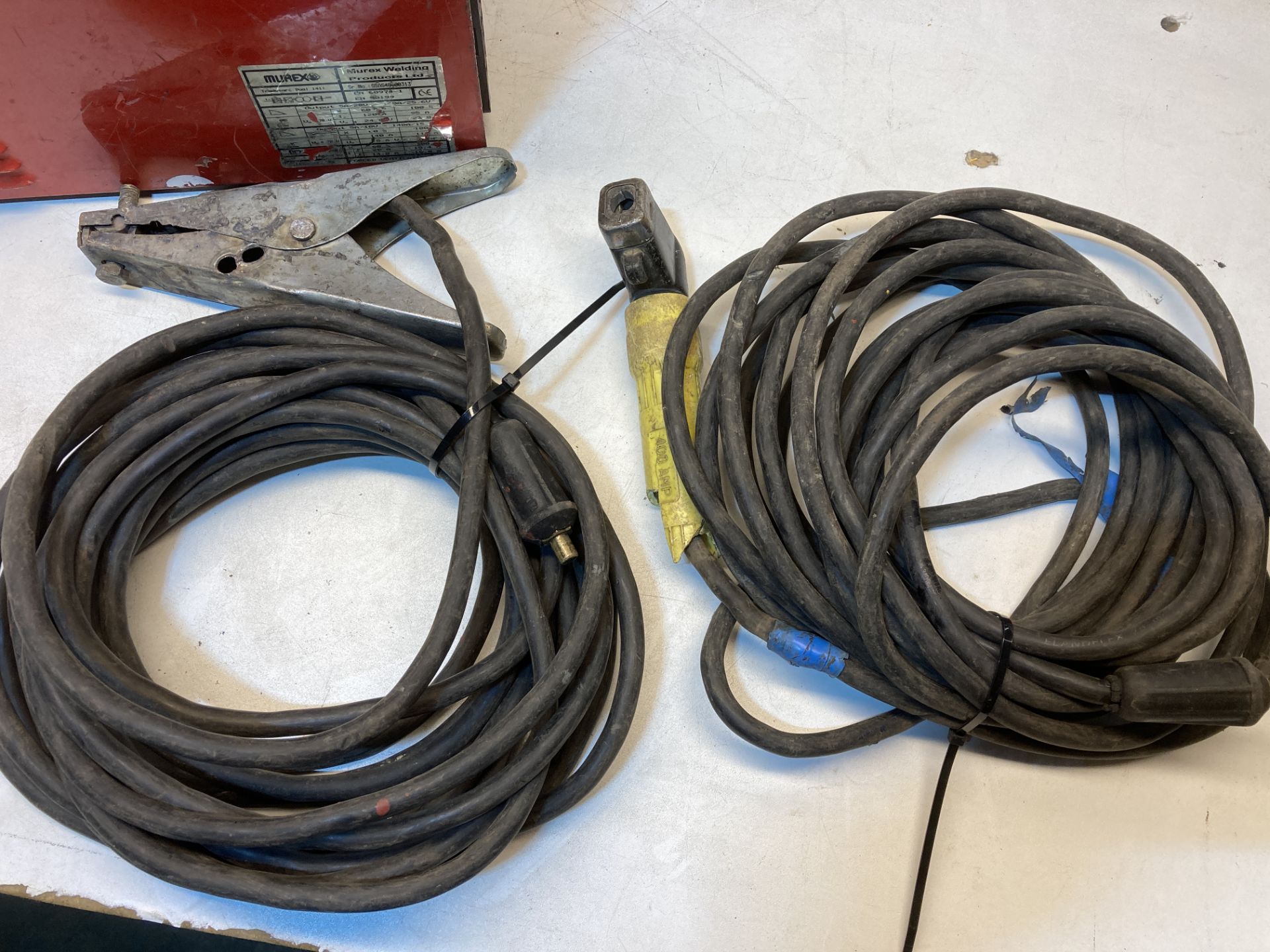 Murex Tradesarc Dual 141i Welder W/ Grounding Clamp & Electrode - Image 5 of 6