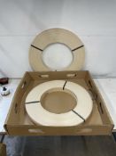 3 x Reels of 2mm Ostermann Maple Wooden Effect Edging Strip