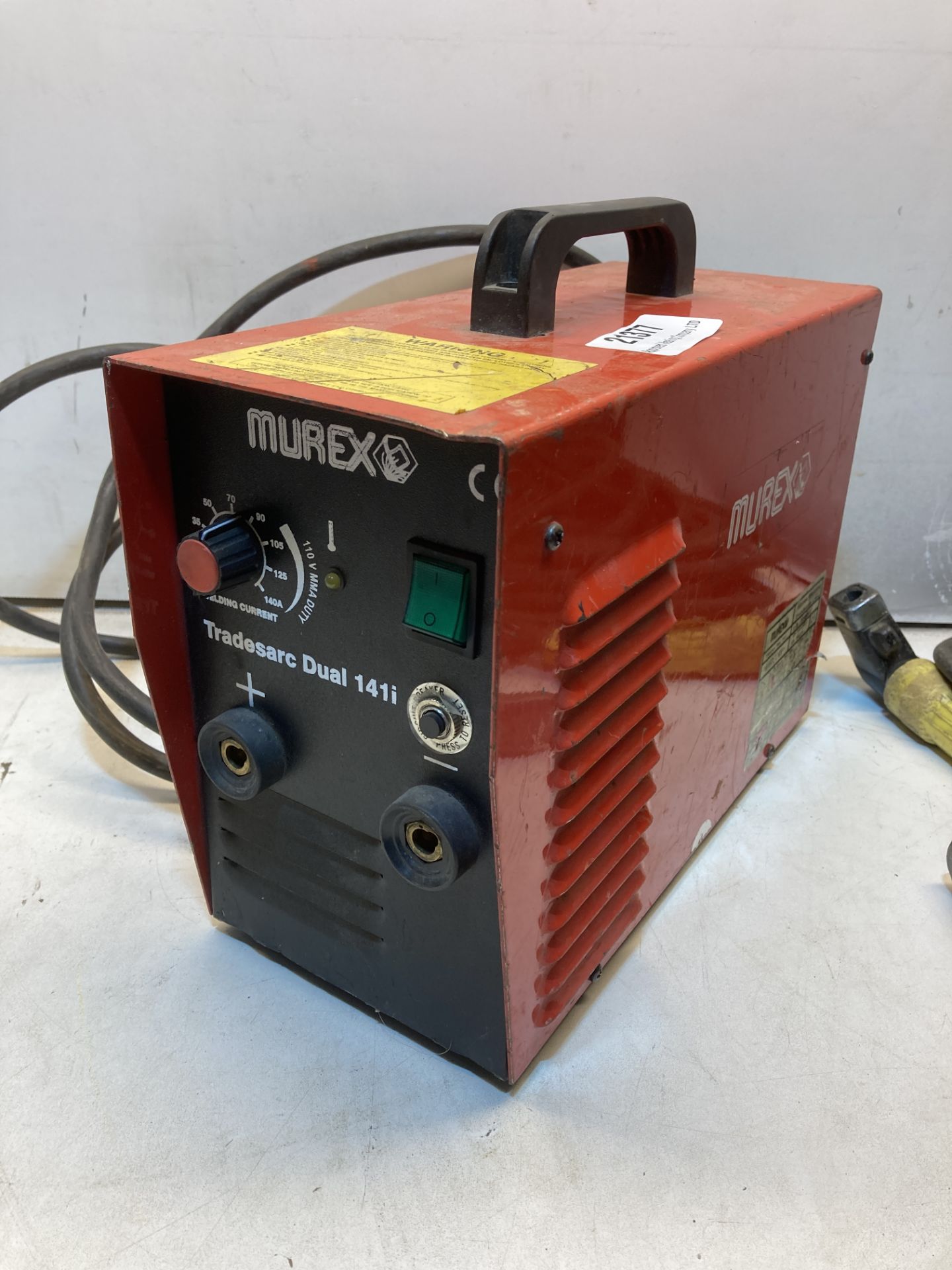 Murex Tradesarc Dual 141i Welder W/ Grounding Clamp & Electrode - Image 2 of 6