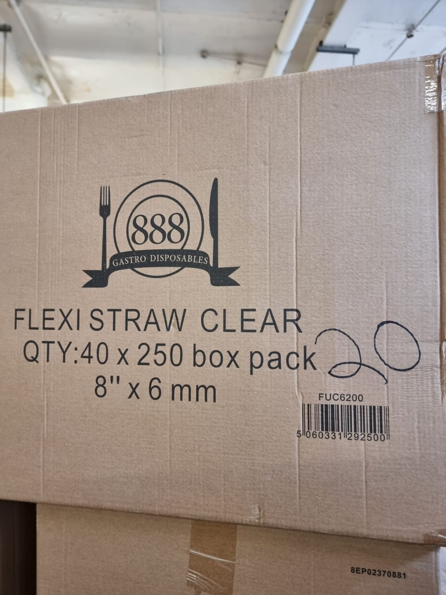 Approx 200,000 x 888 Disposables Flexi Straw | Clear - Image 5 of 5