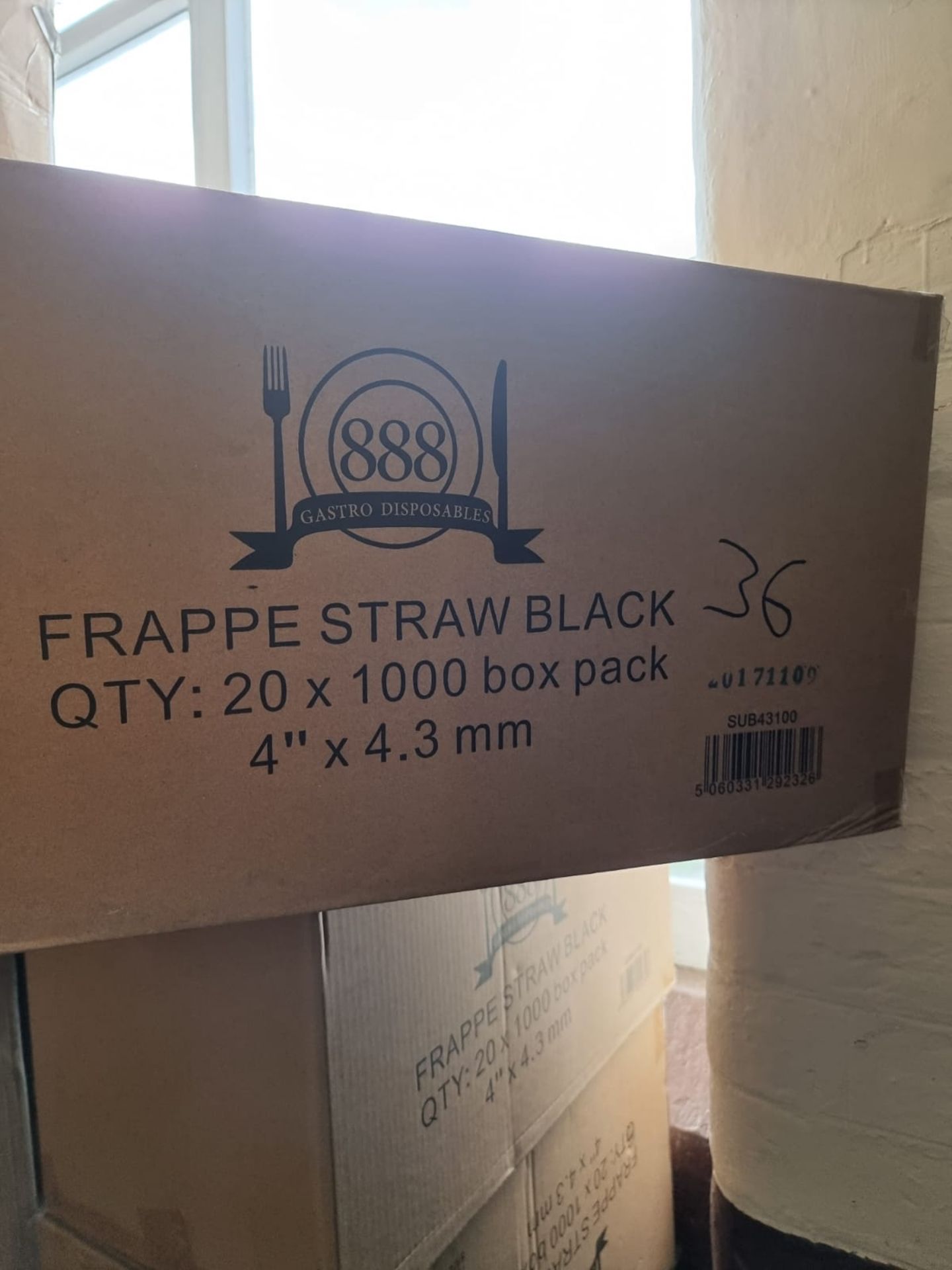 Approx 720,000 x Frappe Straws | Black - Image 4 of 4