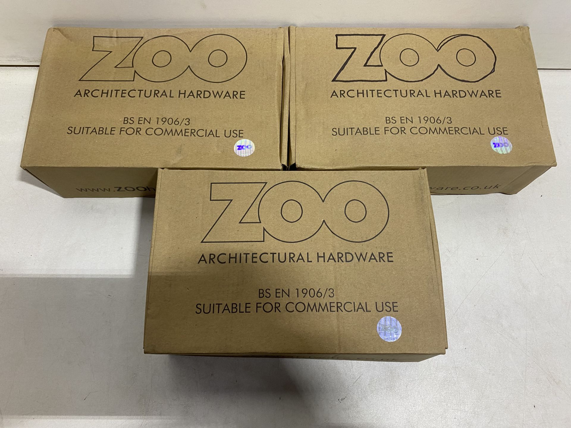 3 x Various Zoo Hardware Door Handle Sets