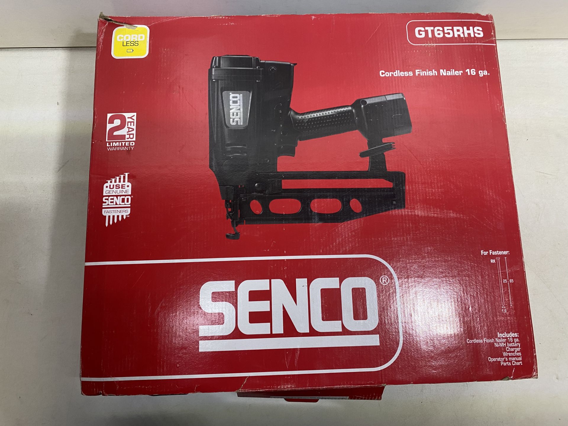 Senco GT65RHS Cordless Finish Nailer Empty Carry Case - Image 2 of 4