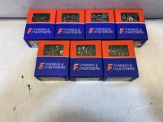 7 x Boxes Of Forgefix MPS520Y Multi-Purpose Pozi Screw Countersunk ST ZYP 5.0 x 20mm (Box of 200)