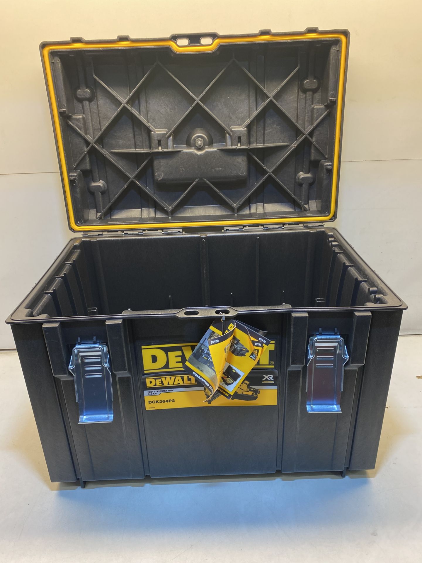 DeWalt DCK264P2 1st and 2nd Fix Nailer Twin Kit T-STAK CARRY CASE, Nailer Kits Not Inlcluded! Case O - Image 3 of 4
