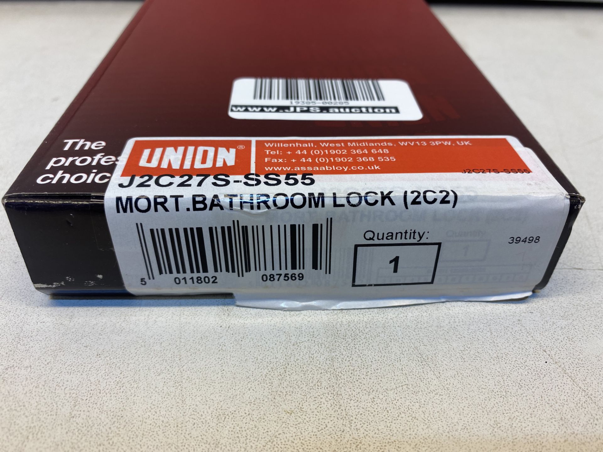 10 x UNION J2C27 DIN Mortice Bathroom Lock | RRP £230 - Image 2 of 3