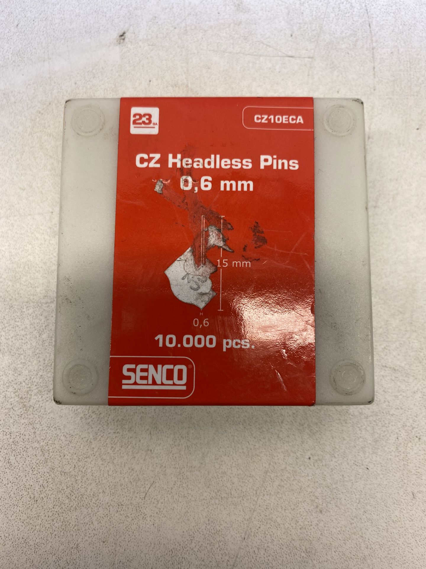 16 x Boxes Of Various Senco CZ Headless Pins - Image 2 of 4