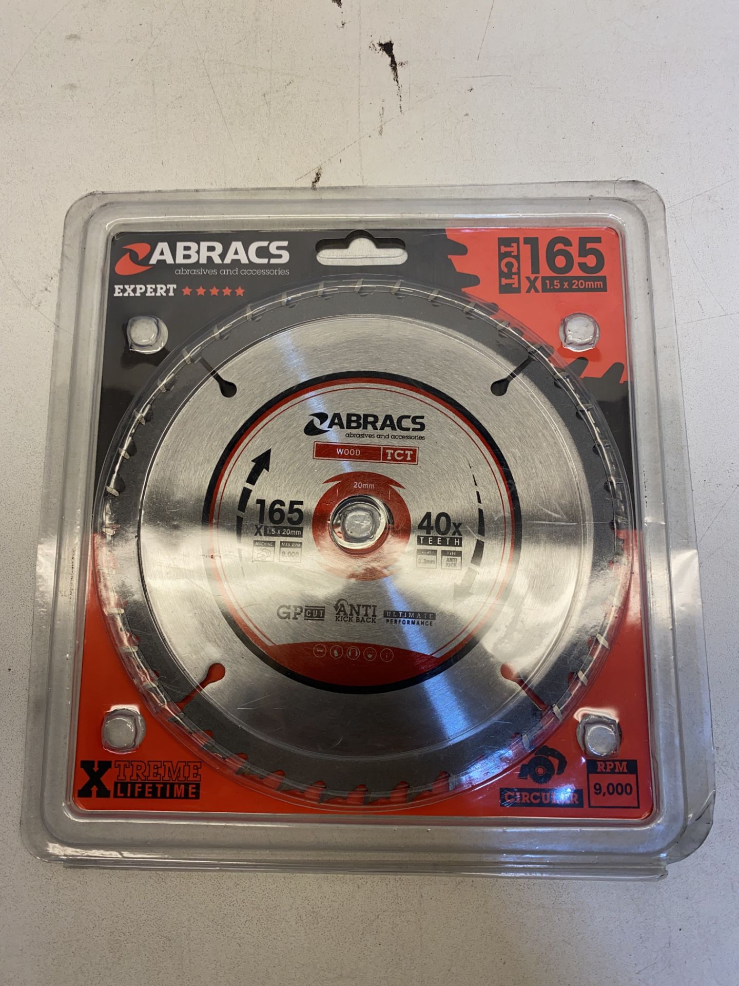 9 x Various Abracs Wood Saw Blades - Image 2 of 3