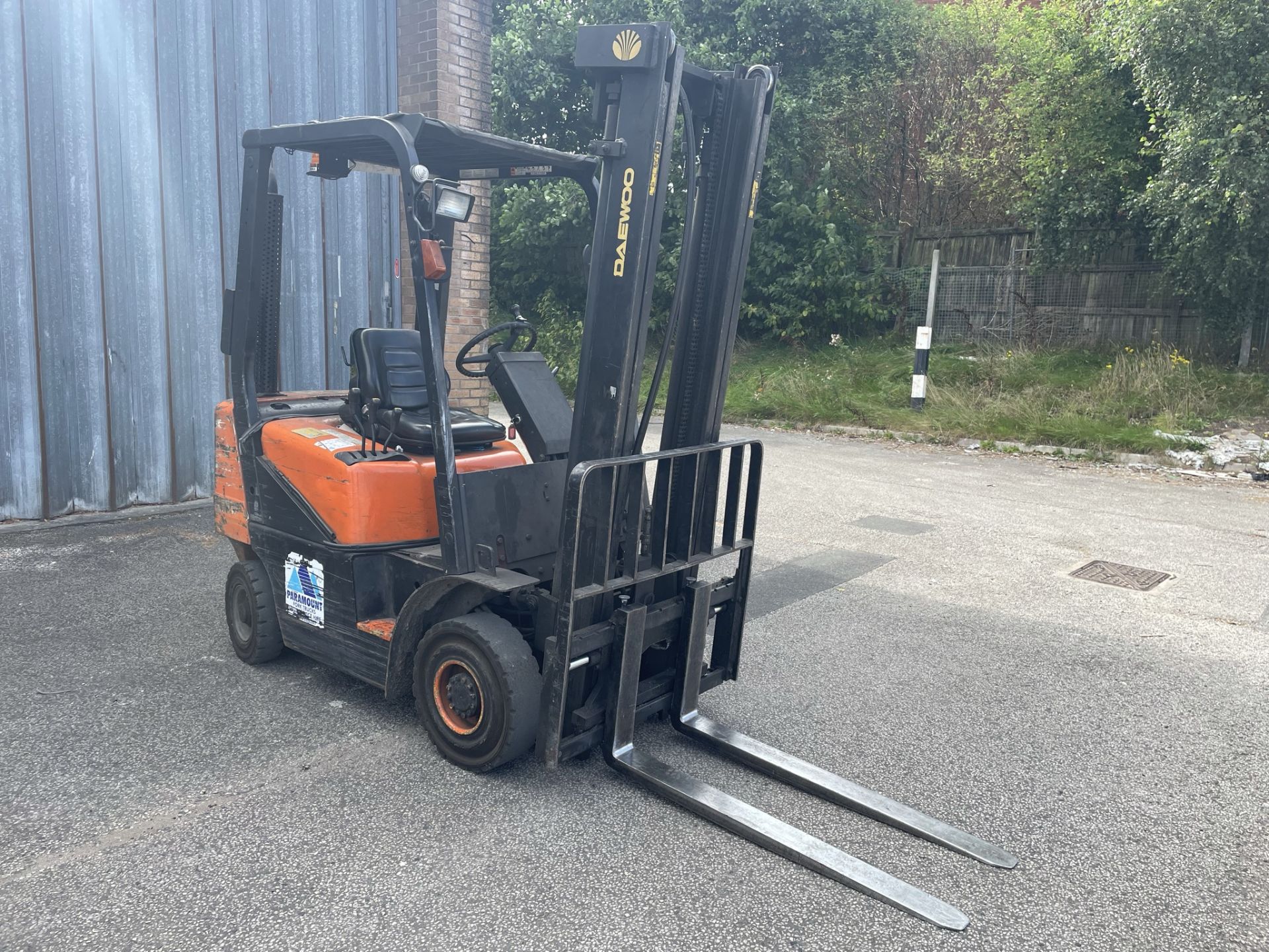 Doosan D18S-2 1.75 Tonne Diesel Forklift Truck w/ Sideshift | 8,123 Hours