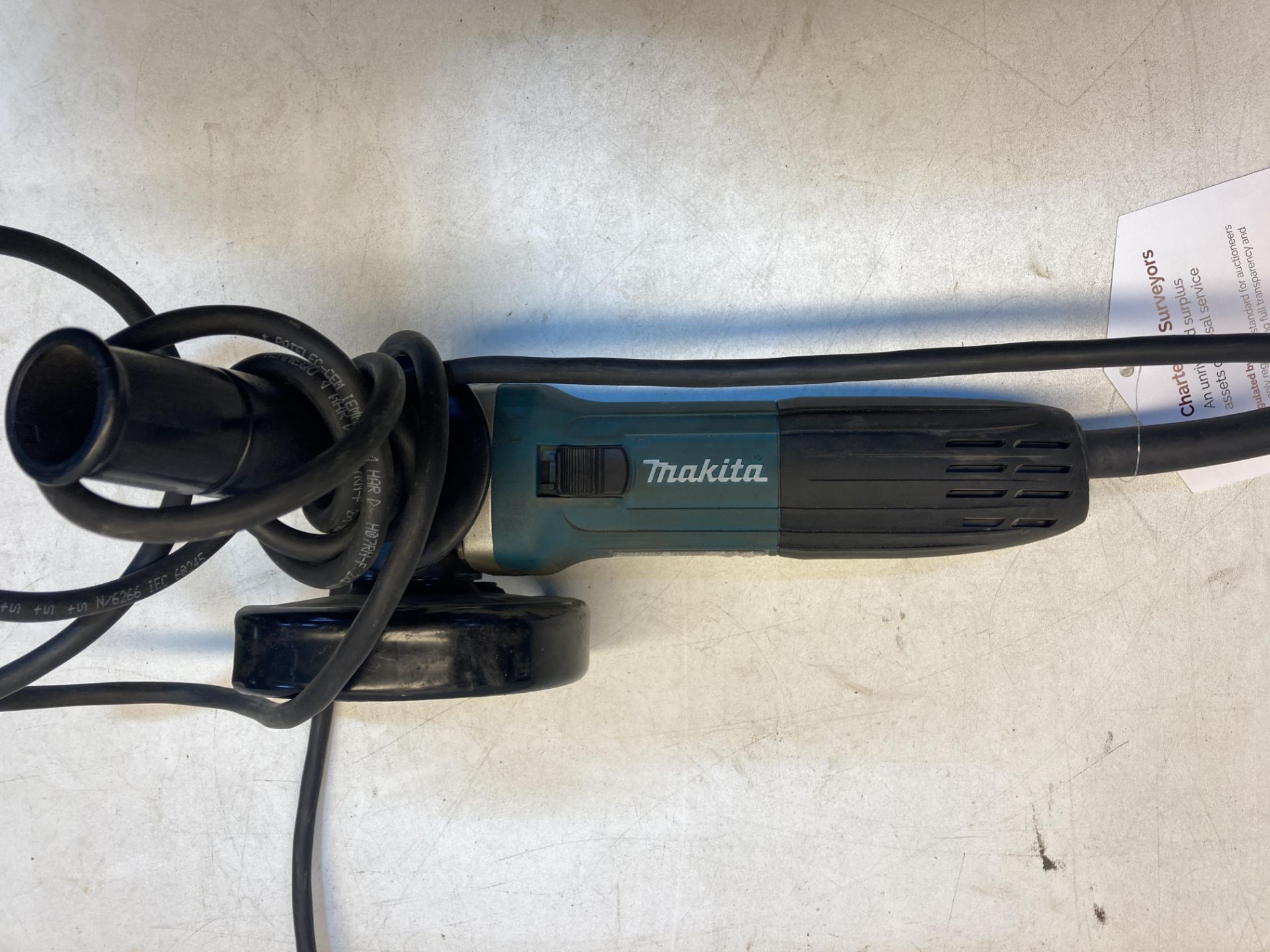 Makita GA4530 Corded 240v Angle Grinder W/ Handle - Image 4 of 4