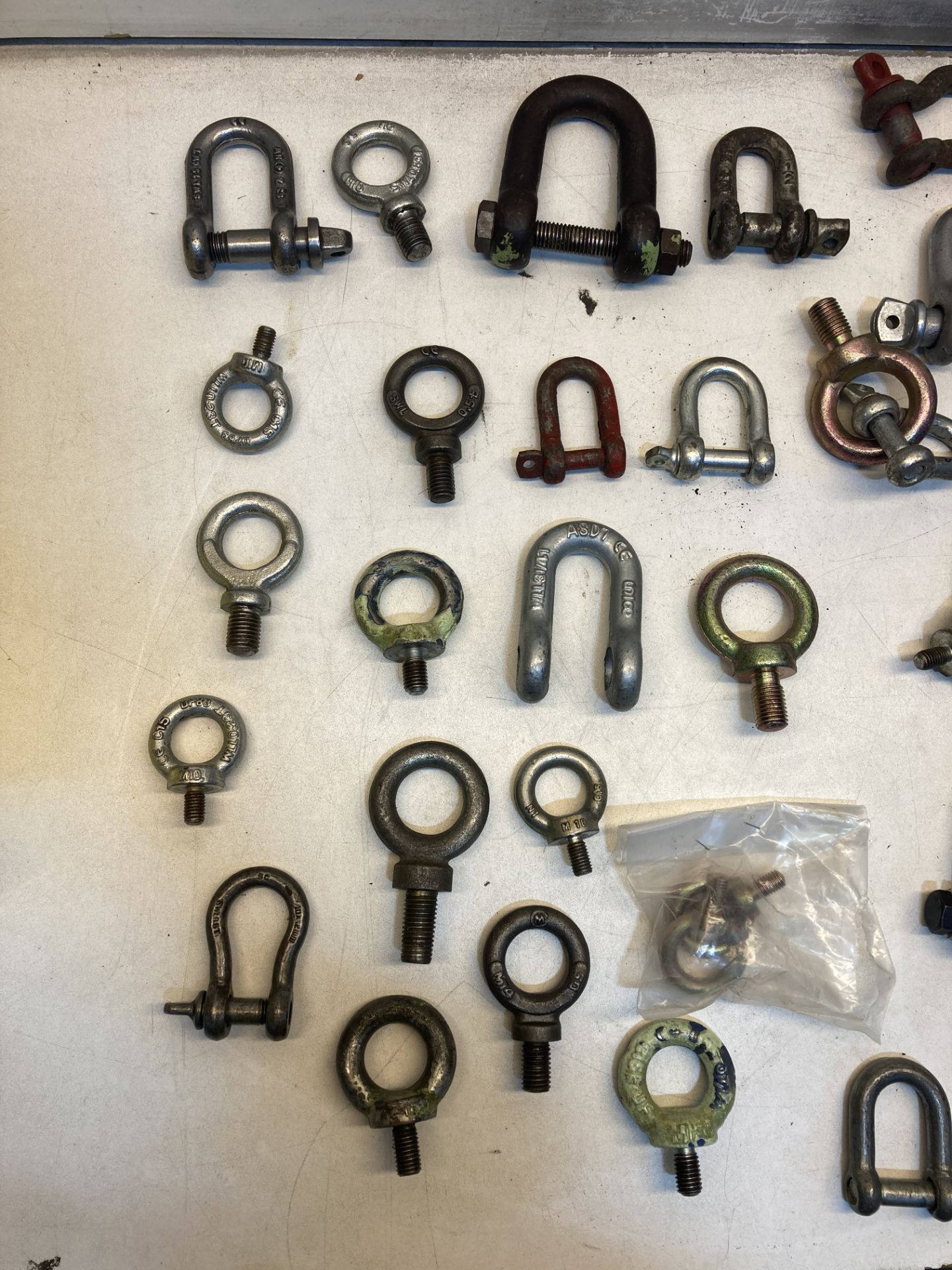 Large Quantity of Various Shackles and Lifting Eyes As Pictured - Image 2 of 3