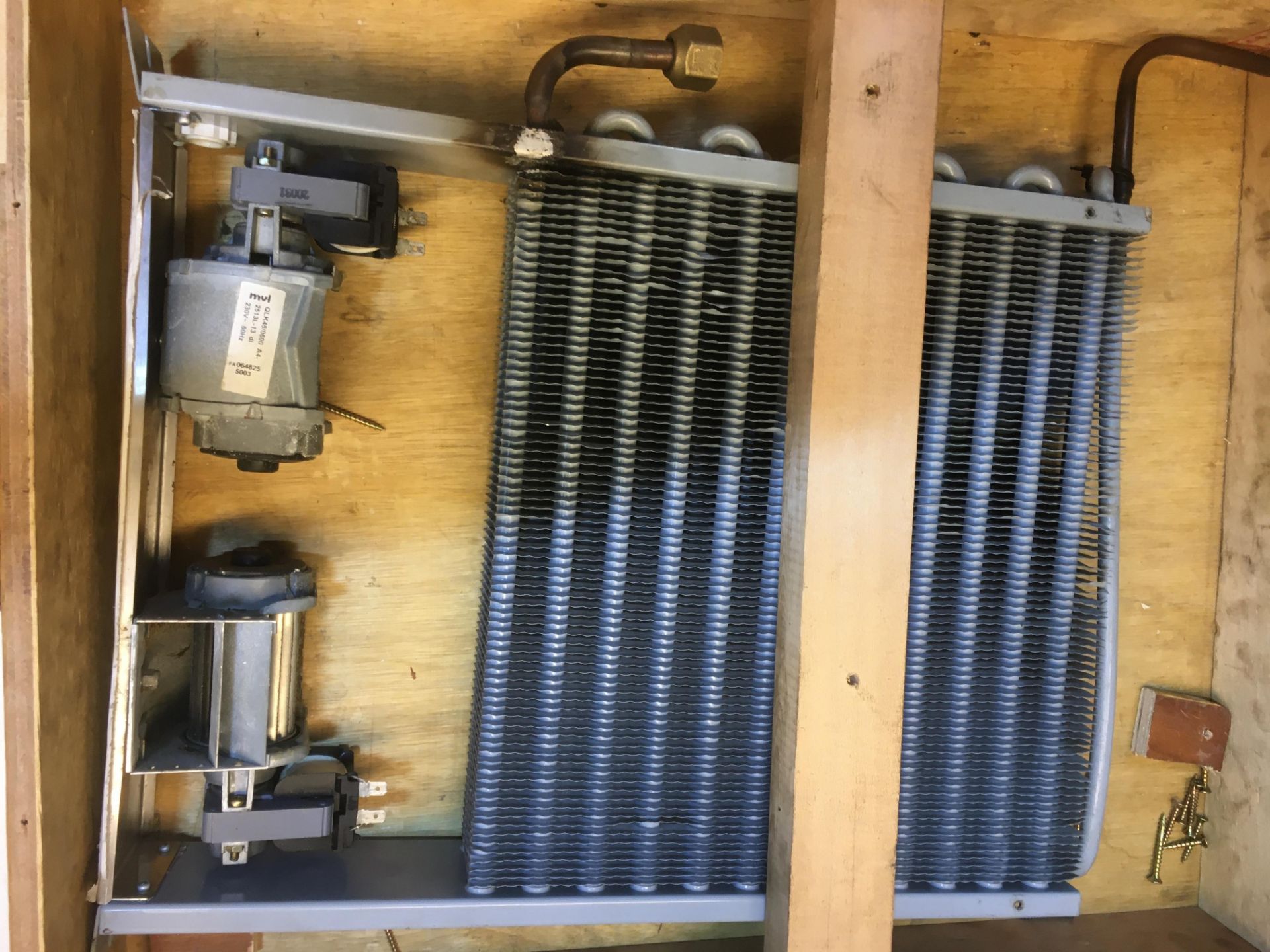 Scrap Refrigeration Parts Including Radiator Matrix Assembly - Image 3 of 3