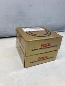 2 x NSK CS03800-160P Thrust Bearing Set PPS 160