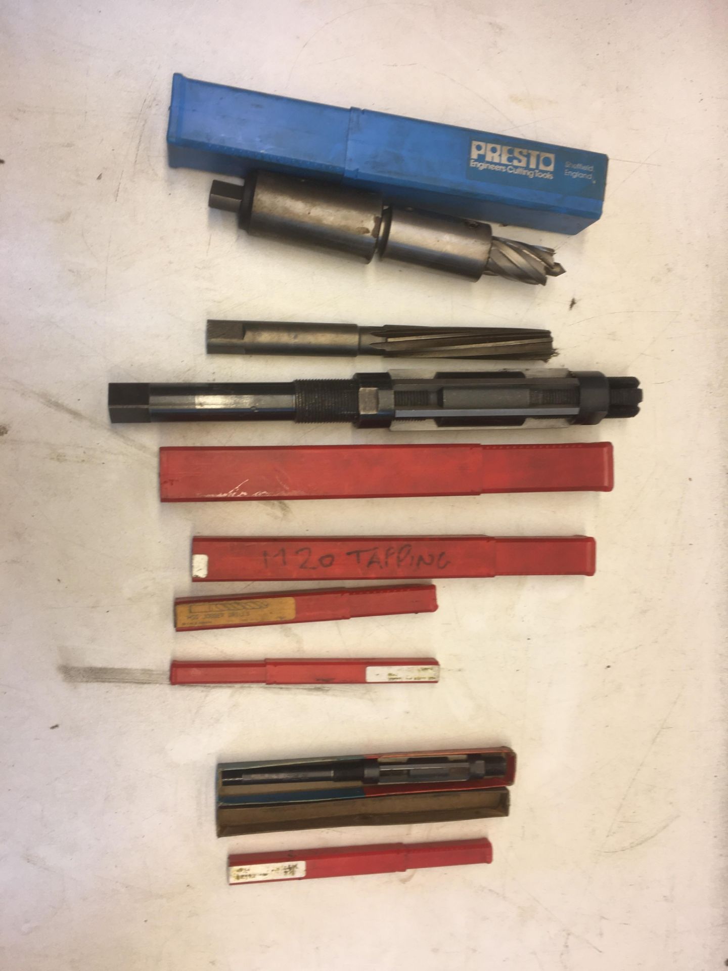 10 x Various Bits/Hand Reamer Bits as Pictured