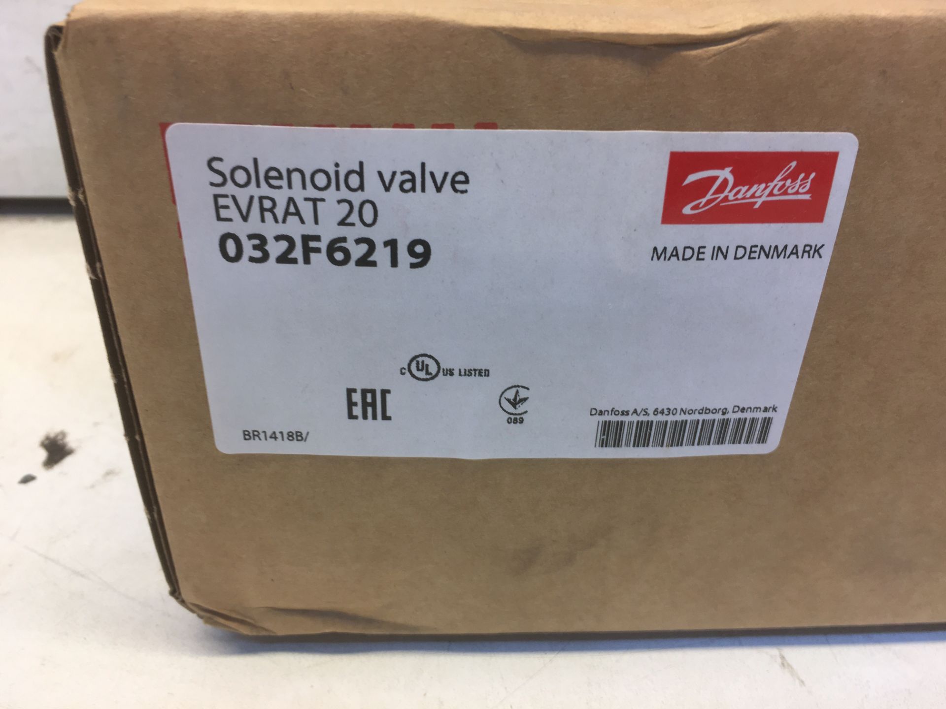 Danfoss EVRAT 20 Solenoid Valve