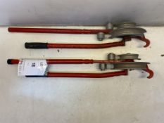 2 x Rothenberger Hand Operated Small Pipe Benders