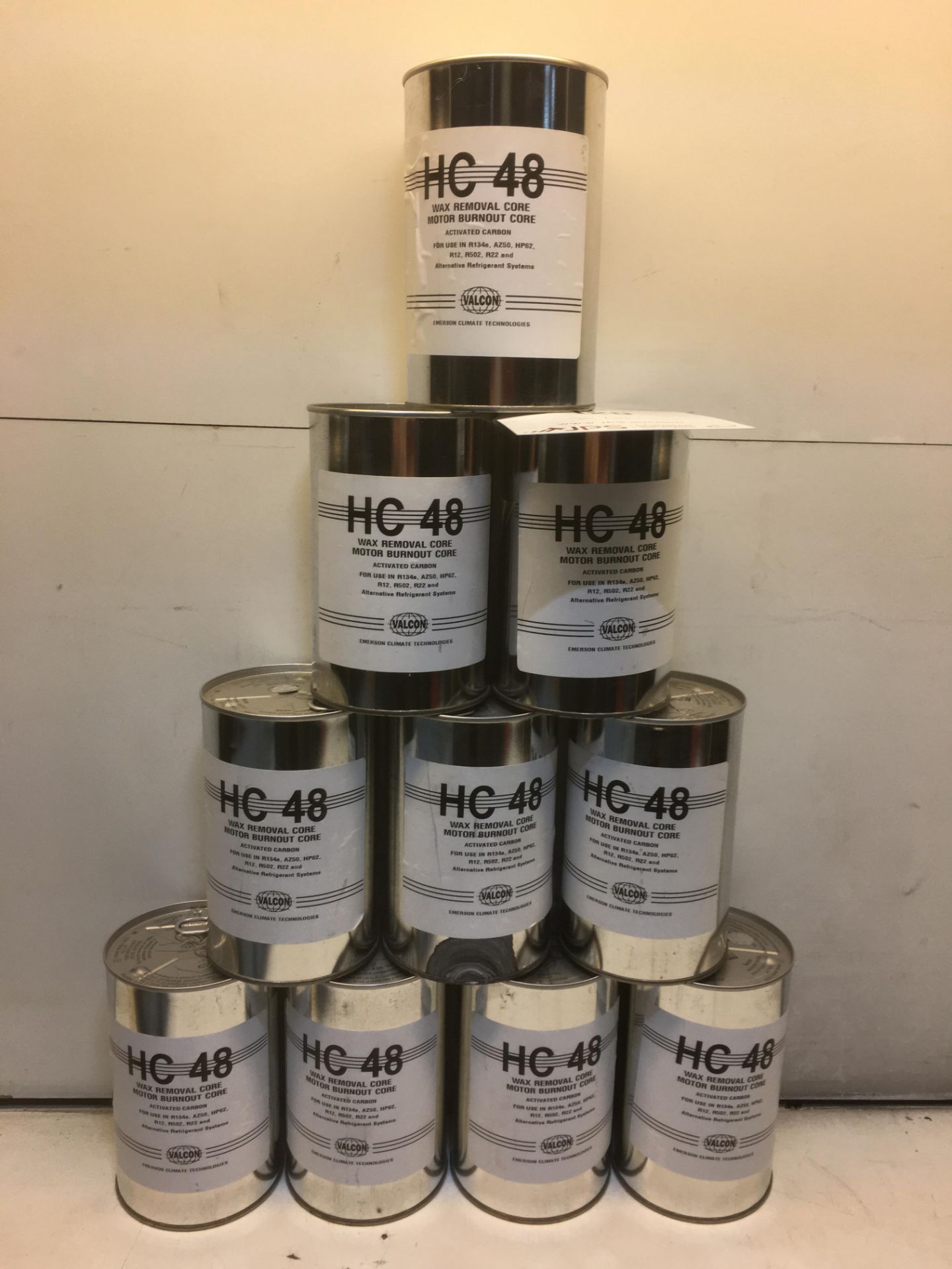 10 x HC 48 Valcon Wax Removal