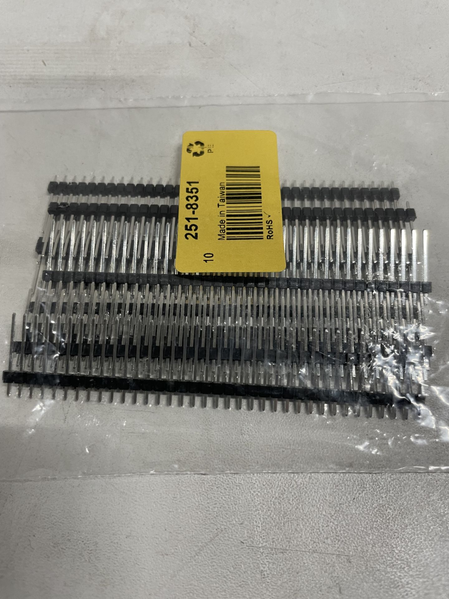 Approximately 1500 RS-PRO 36 way/1 row Straight Pin Header