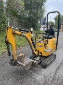 JCB 8008 Diesel Compact Micro Excavator/Digger w/ Attachments | YOM: 2014