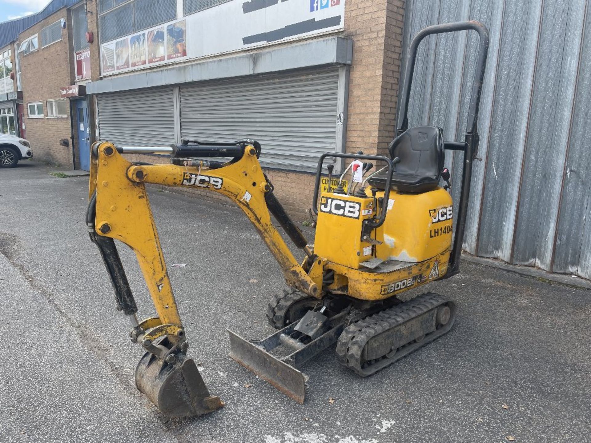 JCB 8008 Diesel Compact Micro Excavator/Digger w/ 2 x Buckets | YOM: 2014 | 1,763 Hours