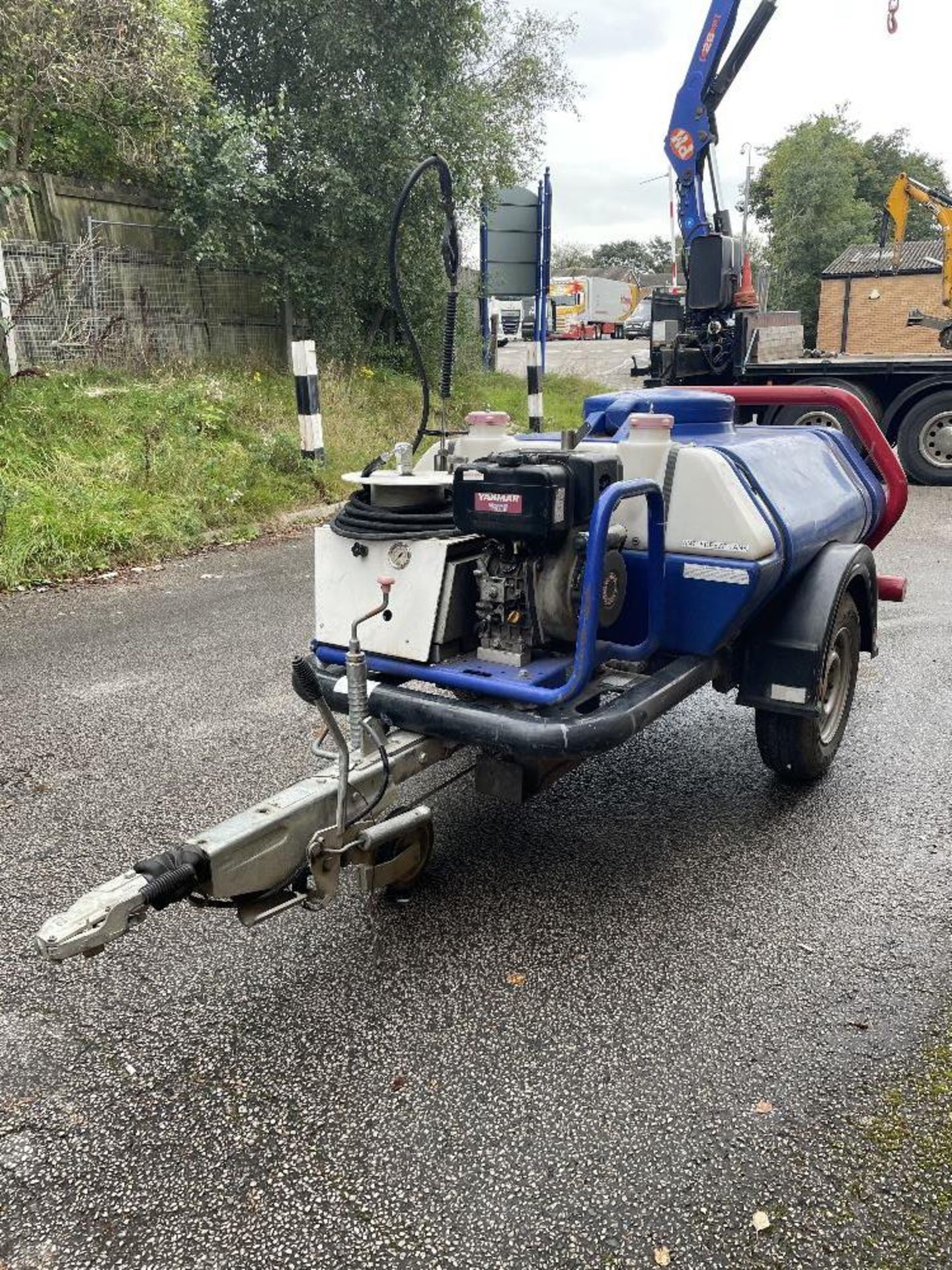 Brendon Bowsers BB-1000 Industrial Pressure Washer on Trailer - Image 3 of 10