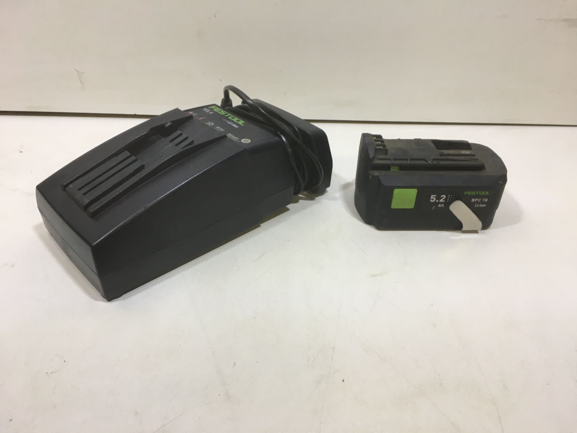 Festool BPC 18 Li-Ion Battery W/ TCL 6 Charger