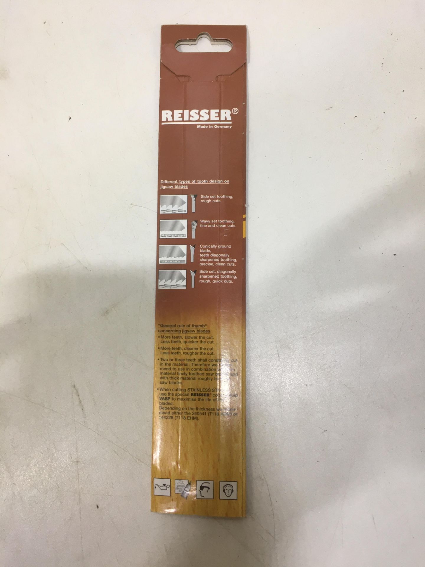 7 x Reisser HCS Jigsaw Blades | Packs of 5 - Image 3 of 3