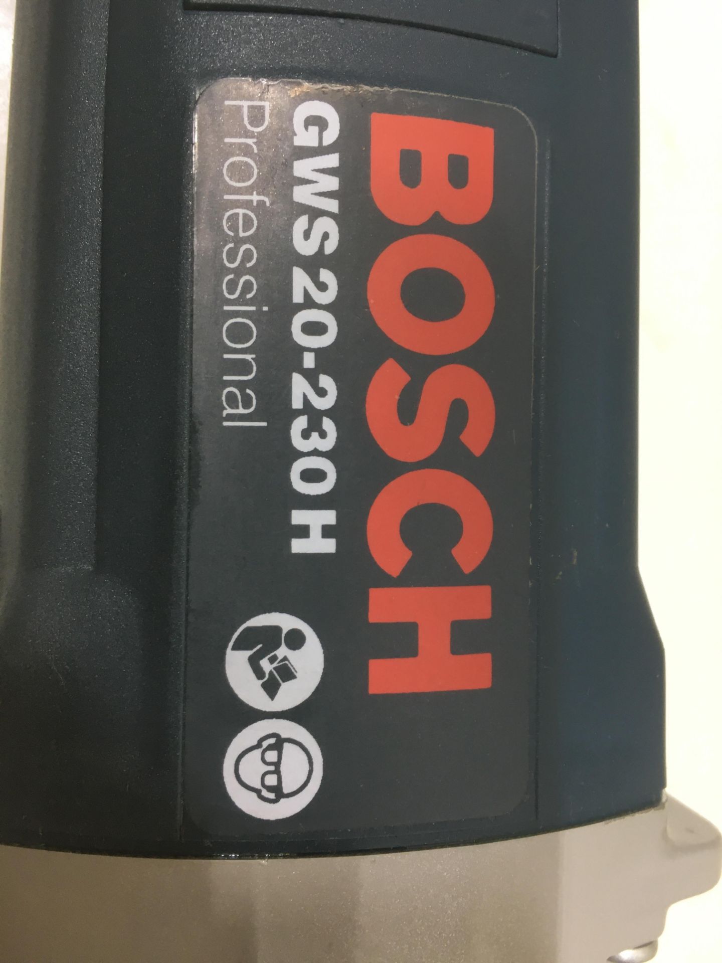 Bosch GWS 20-230 H Professional 110v Grinder - Image 3 of 6