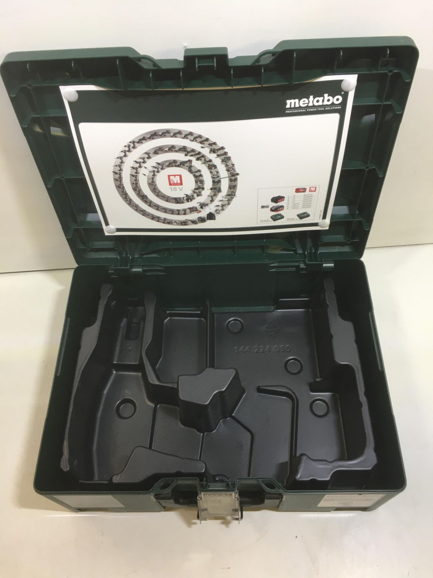 Metabo SSW 18 LTX 300 BL Systainer | EMPTY CASE ONLY - Image 2 of 4