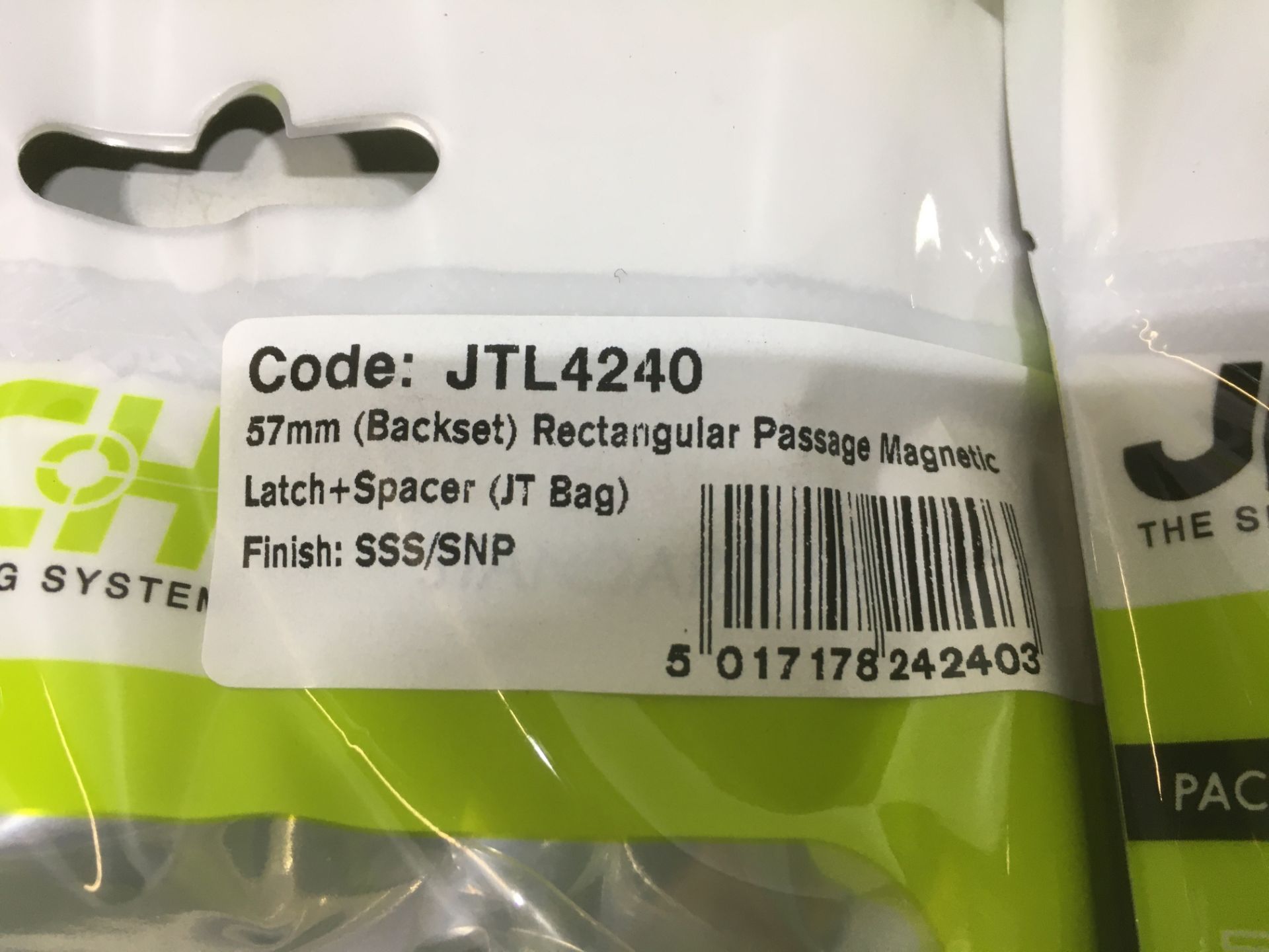 5 x Jigtech JTL4240 Magnetic Passage Latch | 57mm - Image 3 of 3