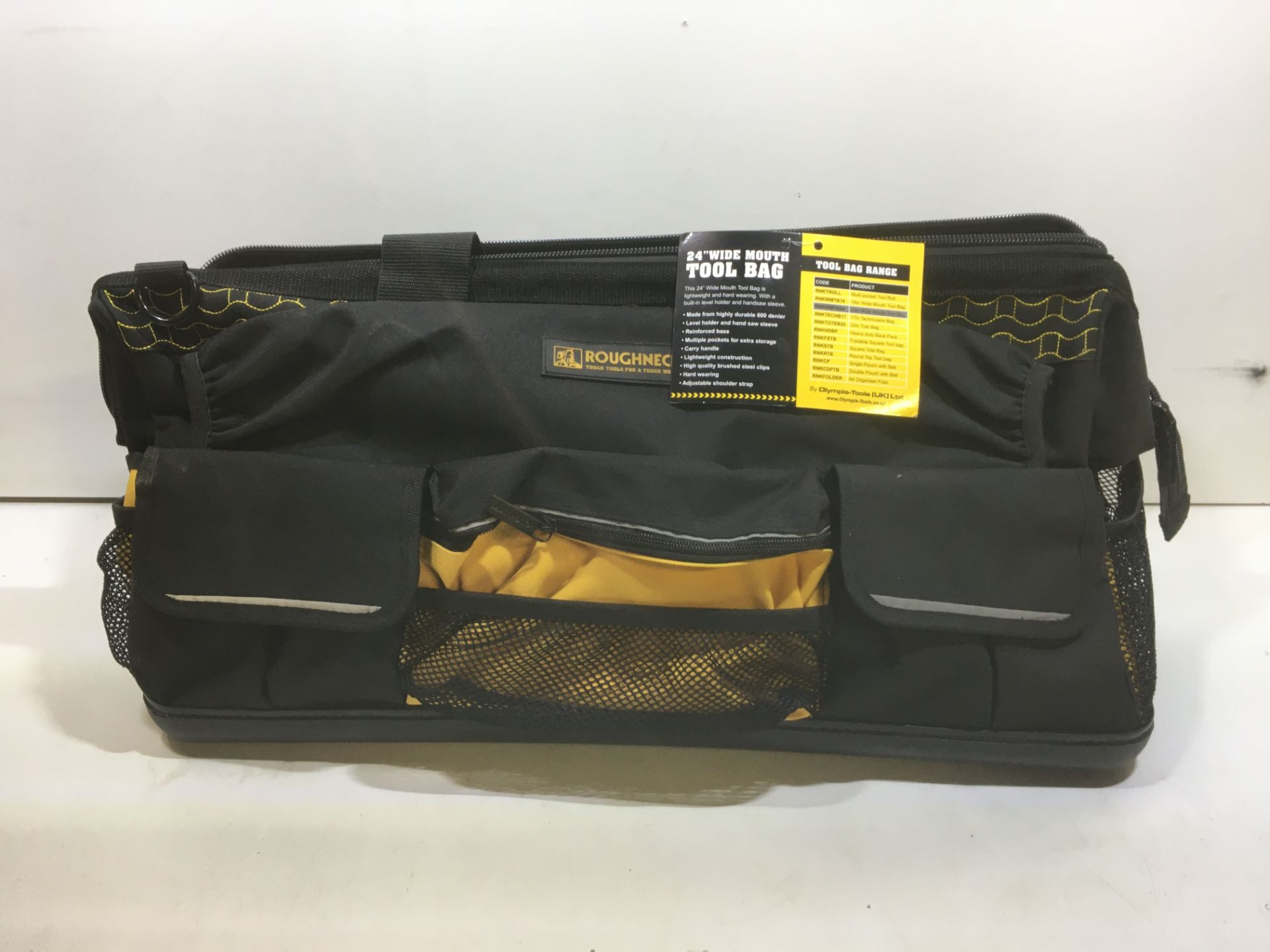 Roughneck 24'' Wide Mouth Tool Bag