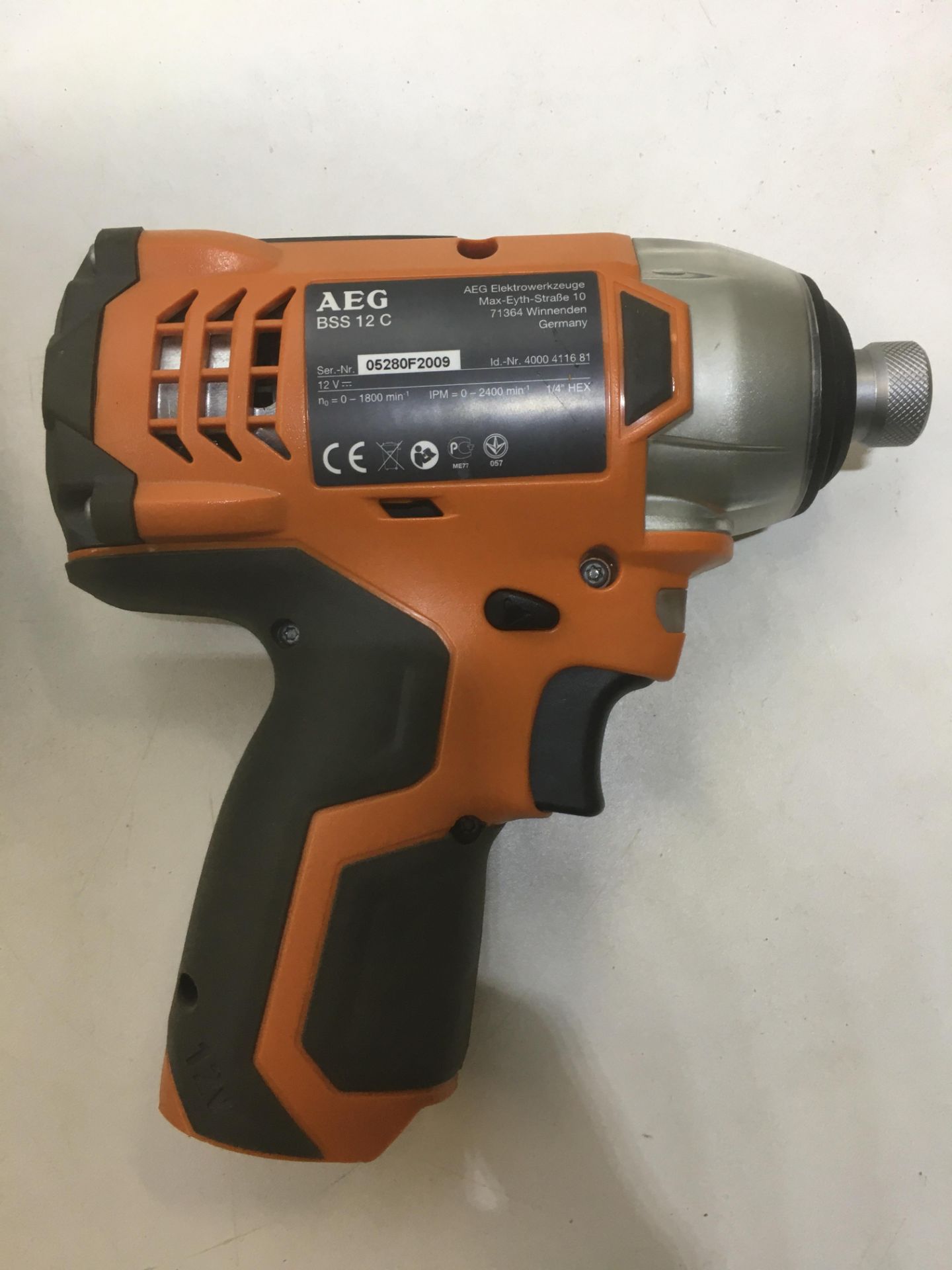 AEG BSS12C Impact Driver in Case - Image 3 of 5