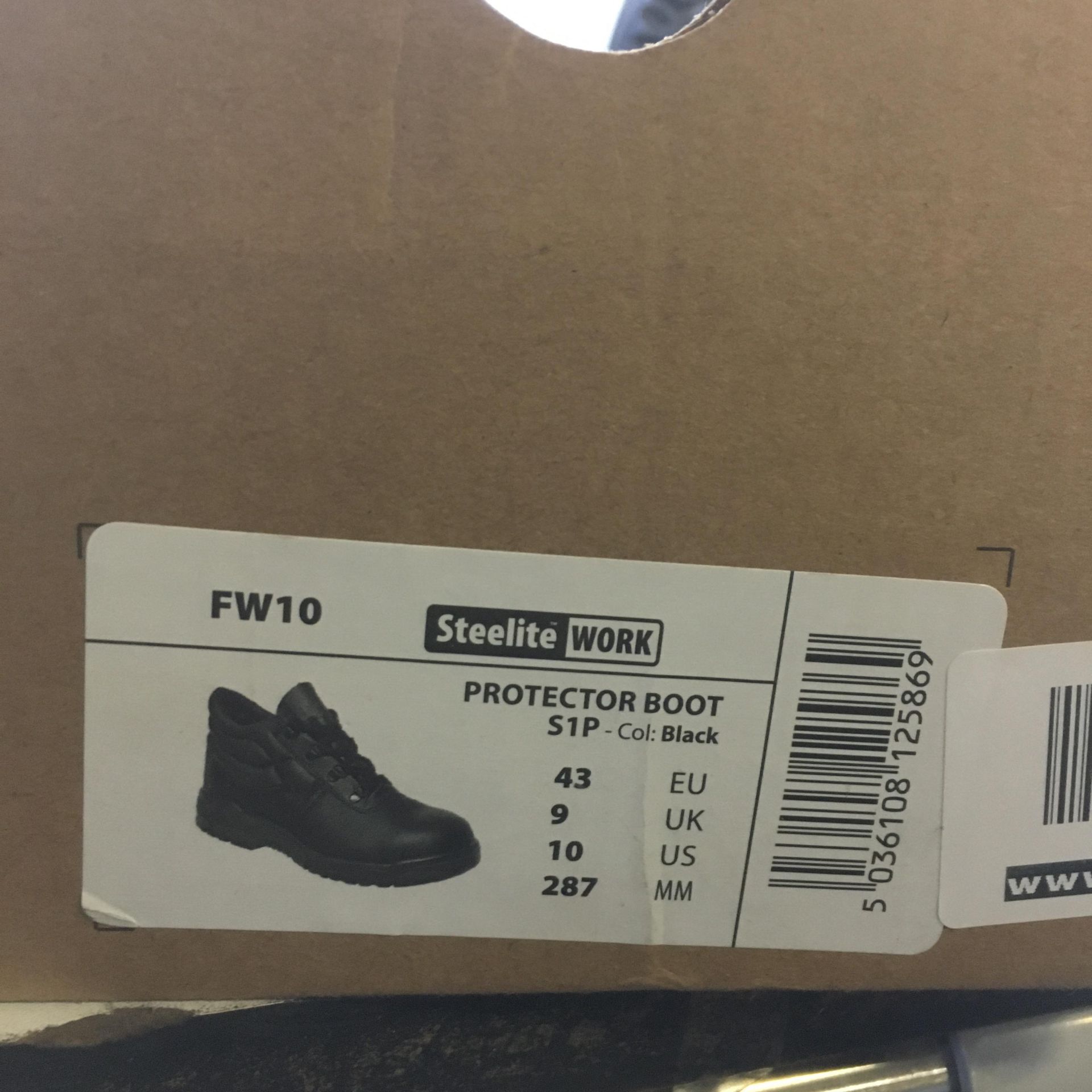 Portwest Size 9 Protector Work Boots | EU43 - Image 4 of 4