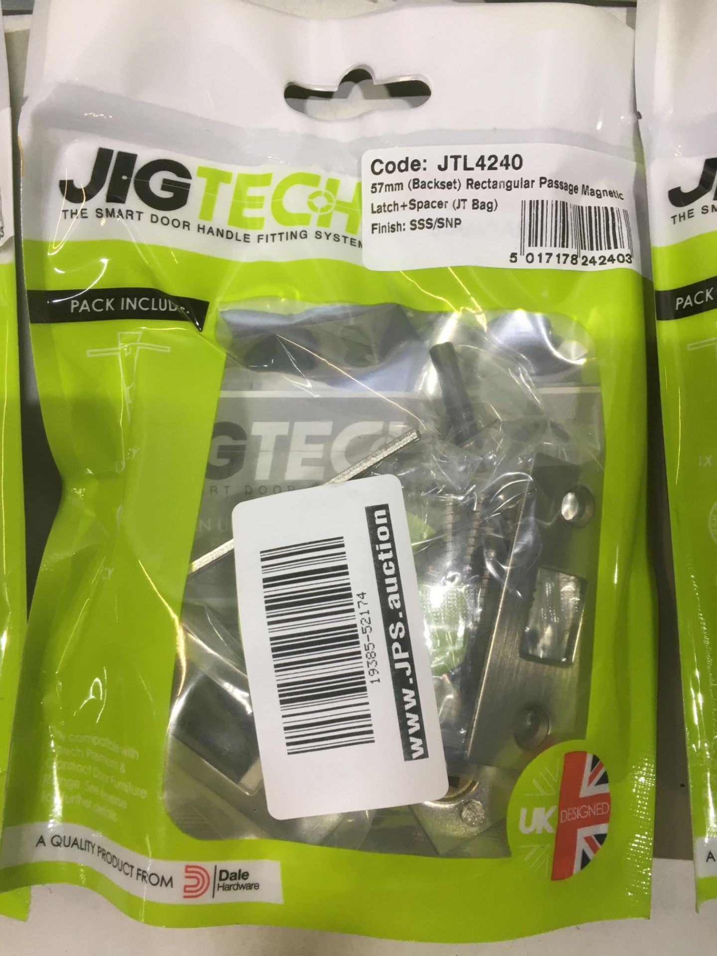 5 x Jigtech JTL4240 Magnetic Passage Latch | 57mm - Image 2 of 3