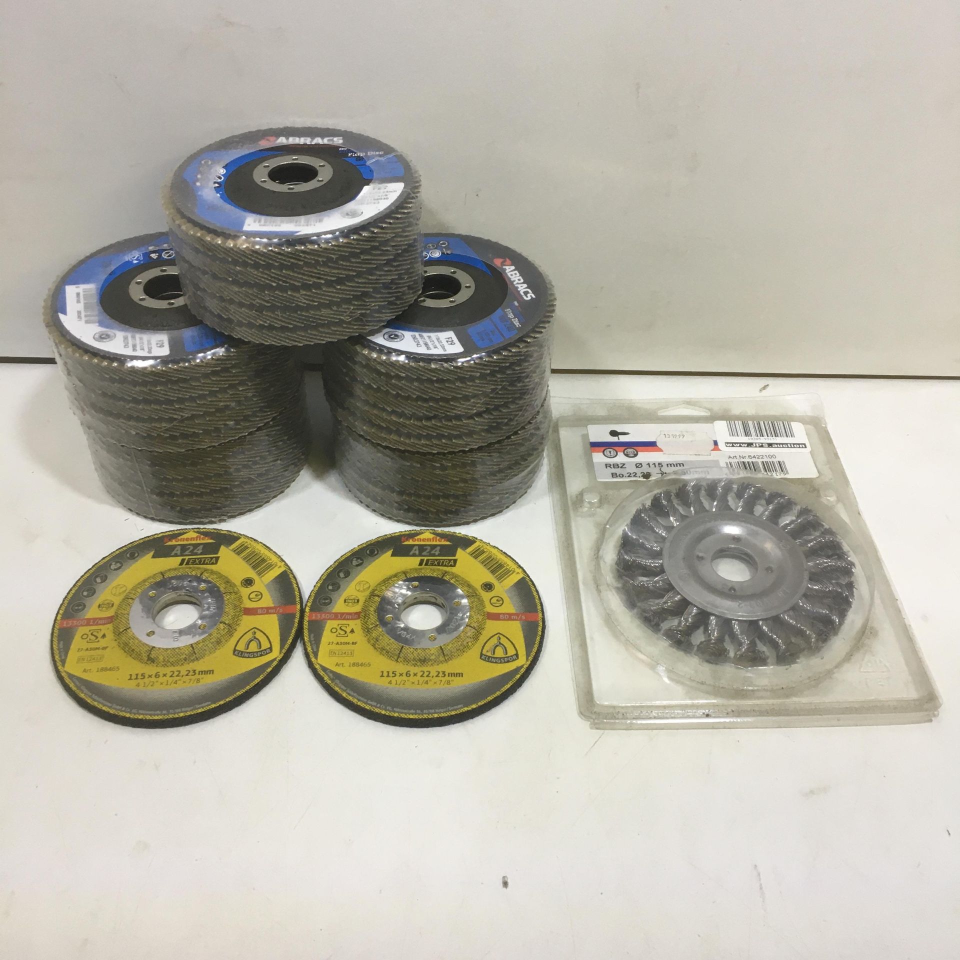 8 x Angle Grinder Disc Packs As Per Description