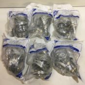 6 x Packs of Jubilee Clips | 60mm - 80mm Pipe Clamps