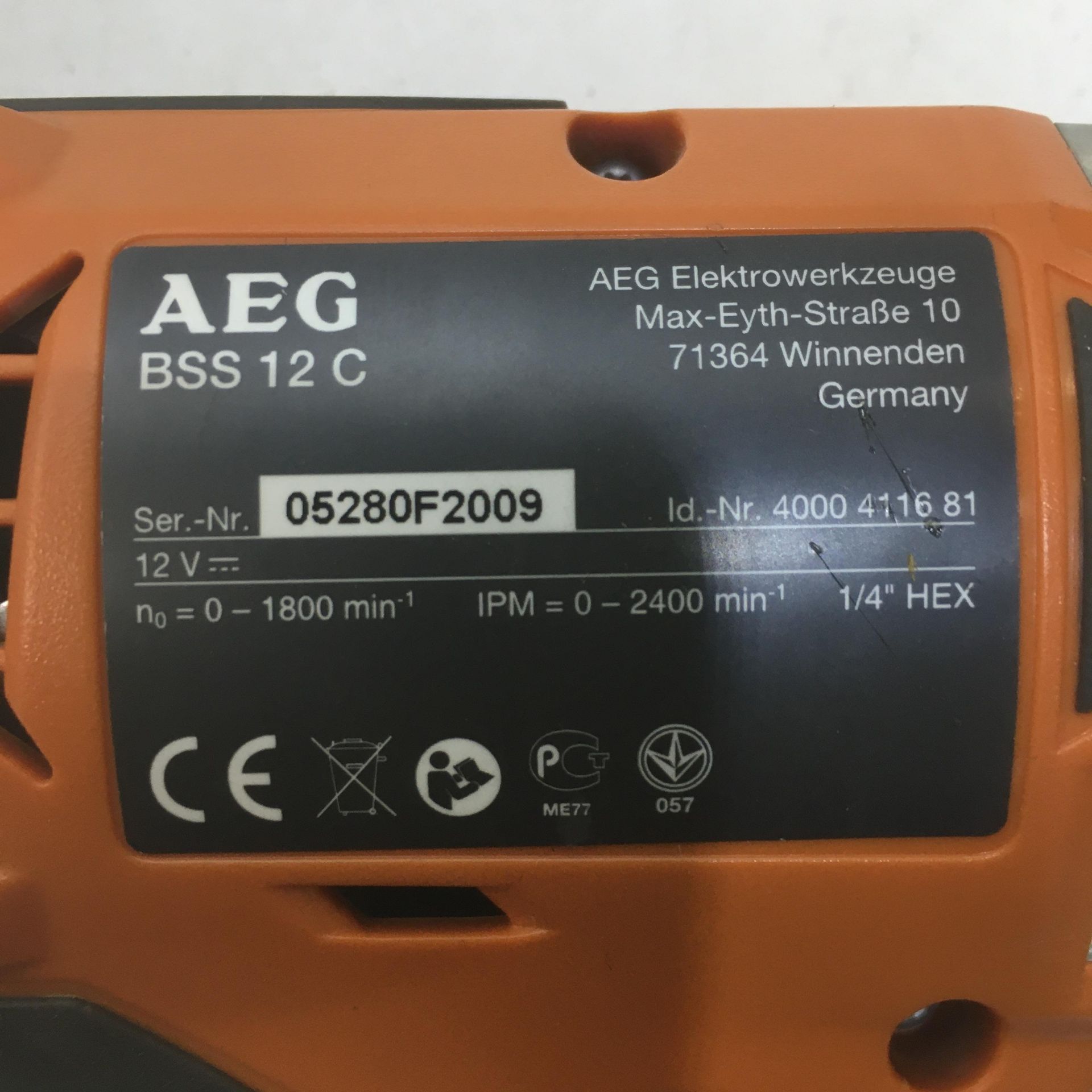 AEG BSS12C Impact Driver in Case - Image 4 of 5
