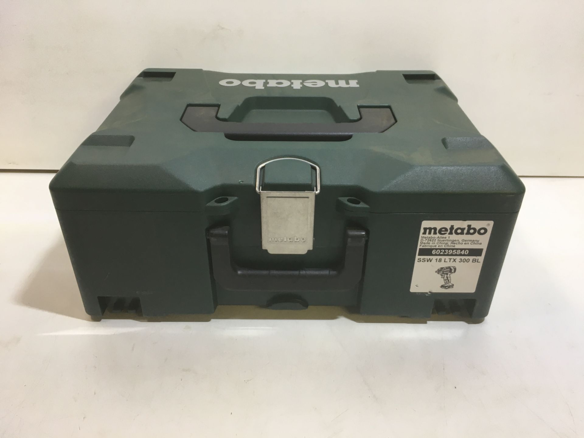 Metabo SSW 18 LTX 300 BL Systainer | EMPTY CASE ONLY - Image 3 of 4