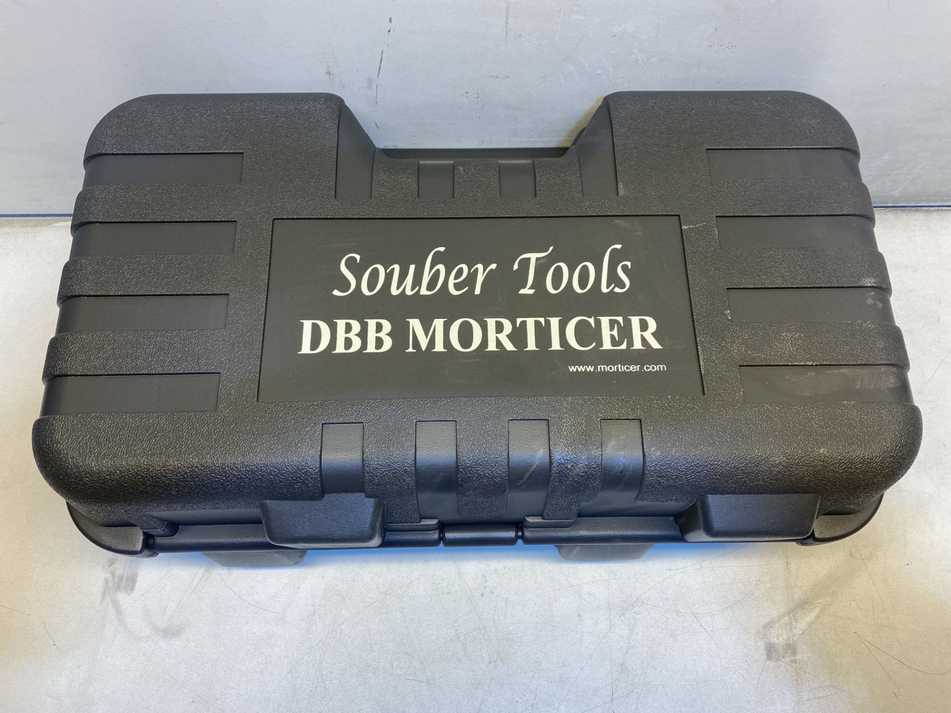 SOUBER TOOLS JIG1 New Style Morticer c/w 3 Cutter - Image 3 of 3