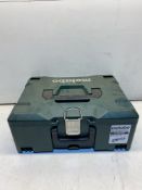 Metabo MT18LTX Multi Tool Carry Case, (CASE ONLY, MULTI TOOL NOT INCLUDED)