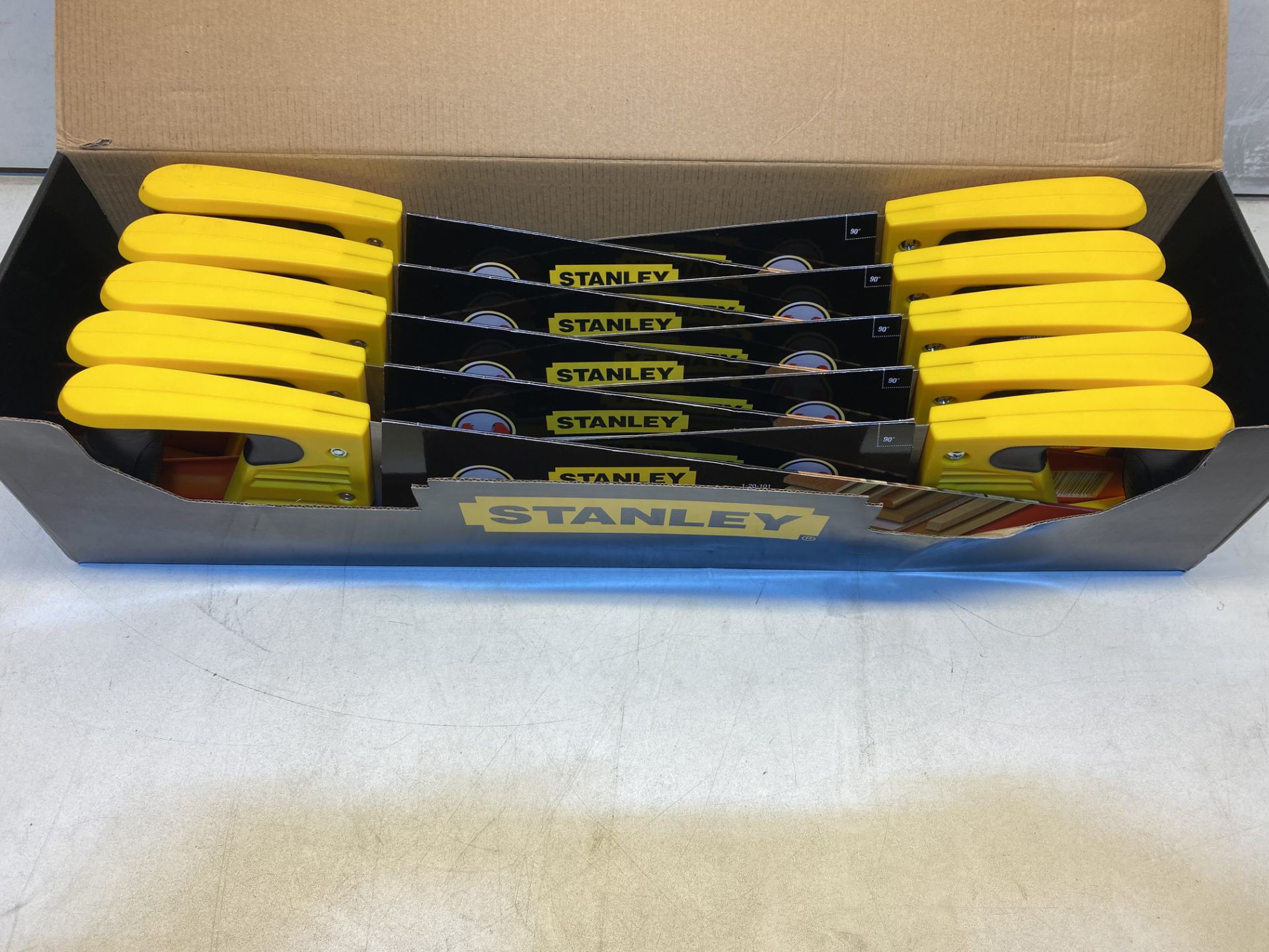 10 x Stanley 1-20-101 Fine Sharpcut Handsaw 500mm (20in) 11TPI - Image 2 of 3