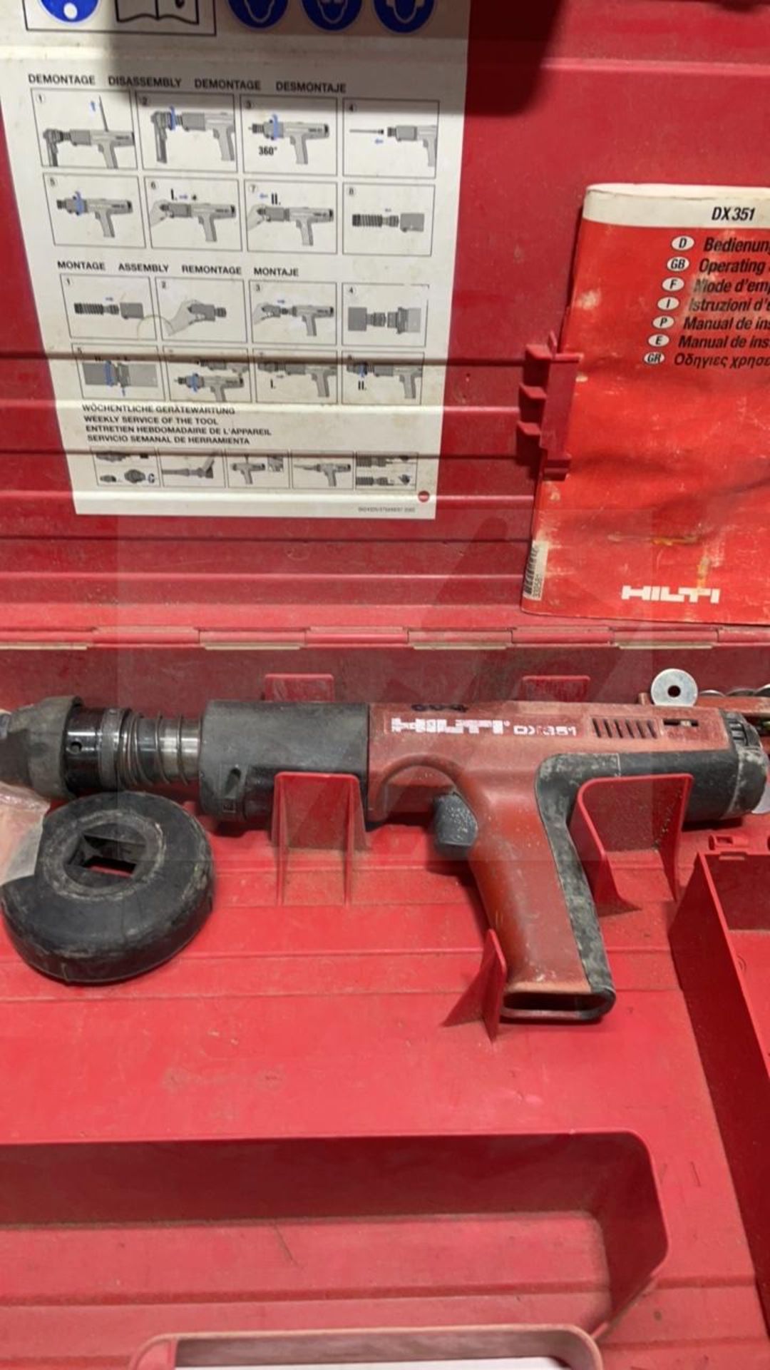 HILTI DX 351 POWER-ACTUATED TOOL - Image 2 of 5