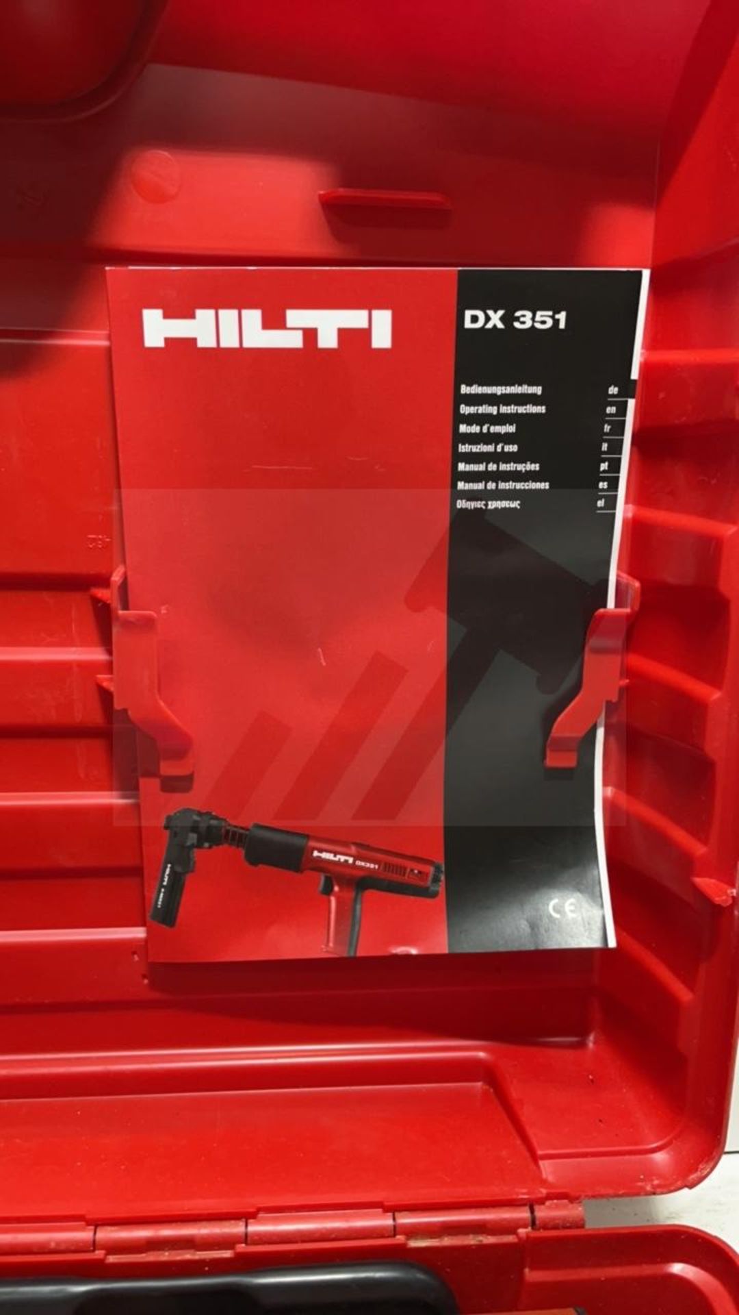 HILTI DX 351 POWER-ACTUATED TOOL - Image 4 of 7