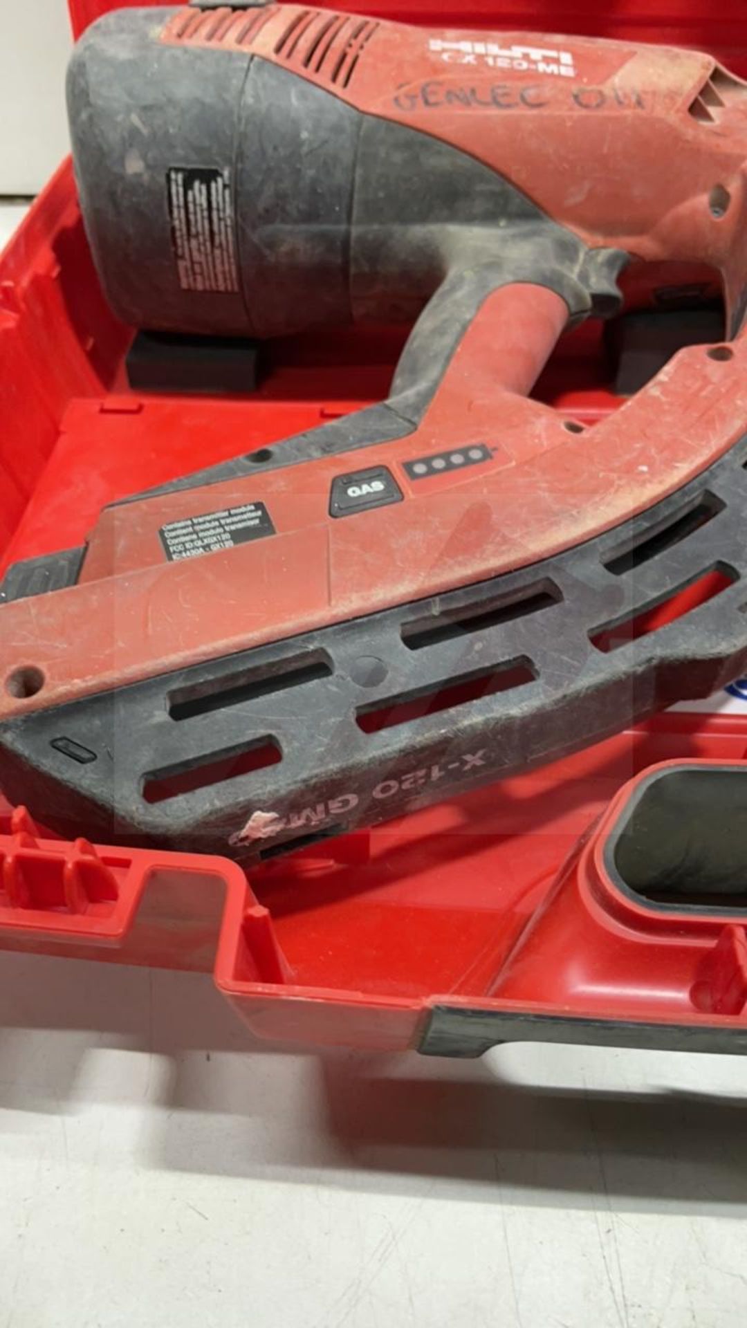 Hilti GX 120-ME Fully Automatic Gas-Actuated Fastening Tool - Image 4 of 5