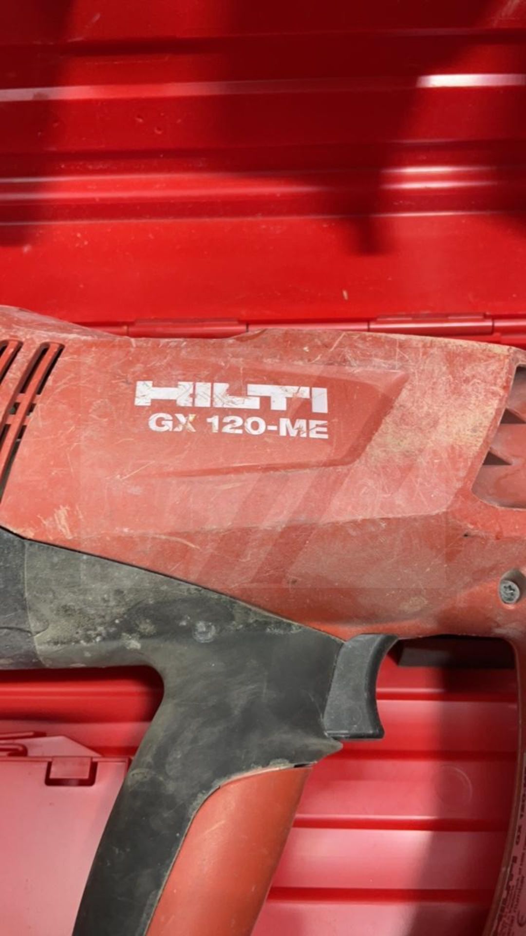 HILTI GX120 Gas Nailer w/Single Power Source for Metal Track, Electrical, Mechanical & Building Cons - Image 2 of 5