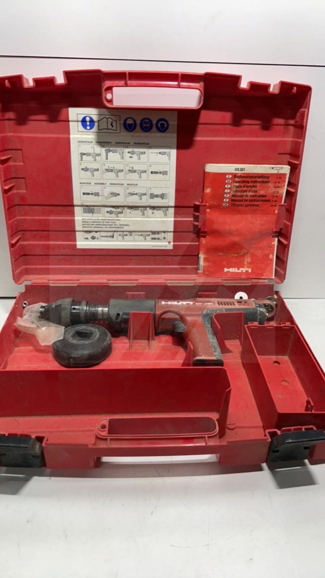 HILTI DX 351 POWER-ACTUATED TOOL