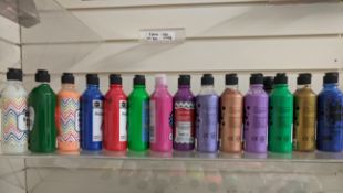 300 x Bottles of Brand New Poster Paints | Various Brands and Colours