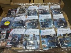 50 x Brand New & Sealed Assasins Creed Magazine and Figure Combo Pack | RRP £9.99 each