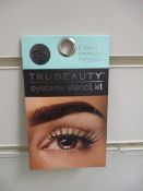 100 x Brand New & Sealed True Beauty Eyelash/Brow Stencil Kits